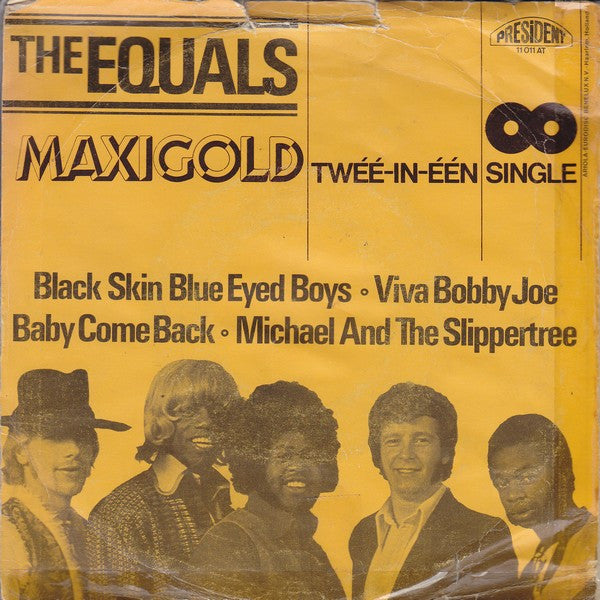 The Equals : Black Skin Blue Eyed Boys / Viva Bobby Joe / Baby Come Back / Michael And The Slippertree (7", EP)