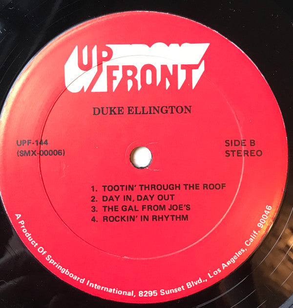 Duke Ellington : Duke Ellington (LP, Album, Red)