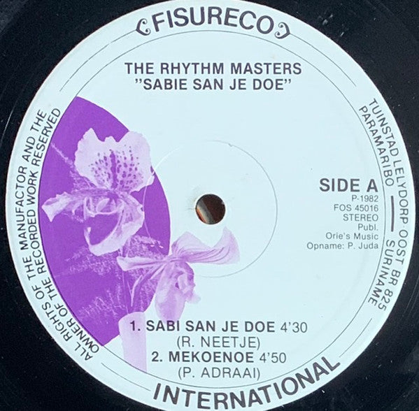 Rhythm Masters (5) : Sabie San Je Doe (12")