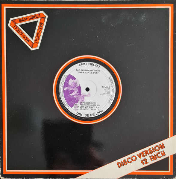 Rhythm Masters (5) : Sabie San Je Doe (12")