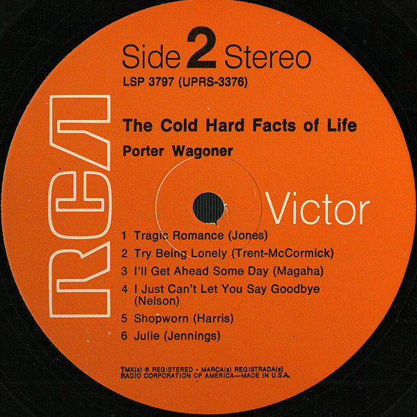 Porter Wagoner : The Cold Hard Facts Of Life (LP, Album, RE)