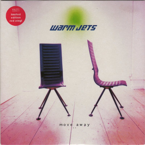 Warm Jets : Move Away (7", Ltd, Red)