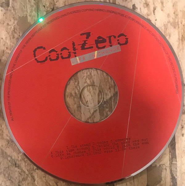 Cool Zero : Life In Change (CD, Album)