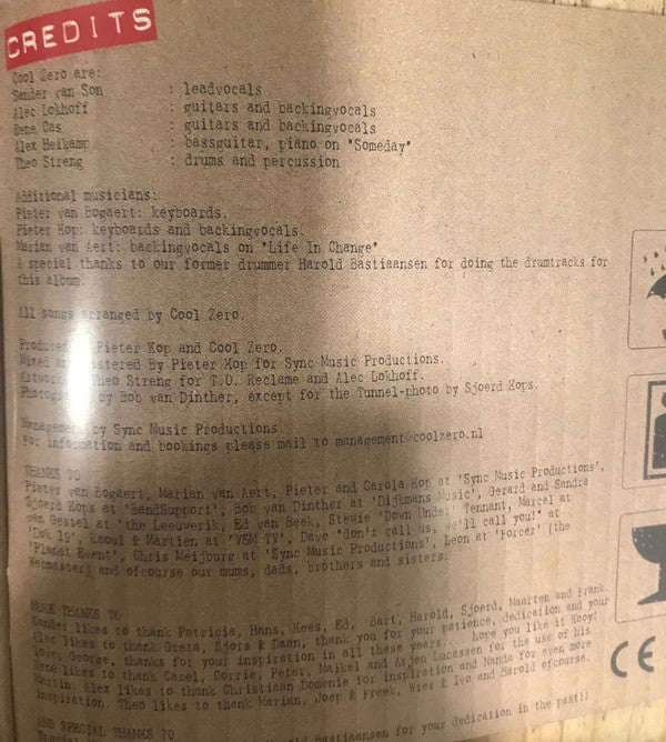 Cool Zero : Life In Change (CD, Album)