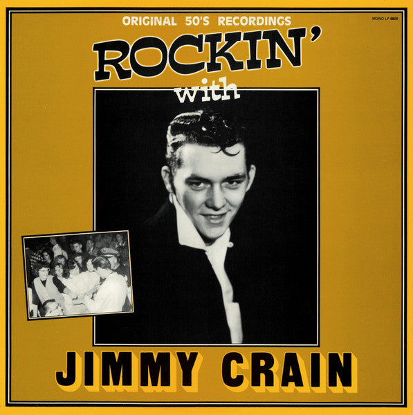 Jimmy Crain : Rockin' With Jimmy Crain (LP, Comp, RE)