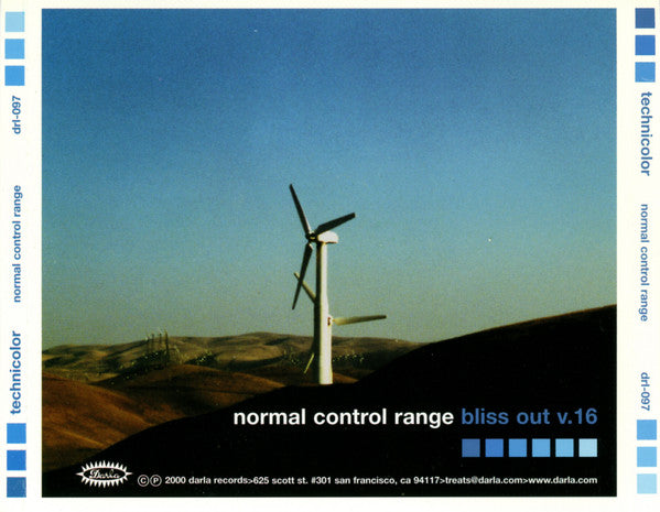 Technicolor : Normal Control Range (Bliss Out Vol.16) (CD, Album)