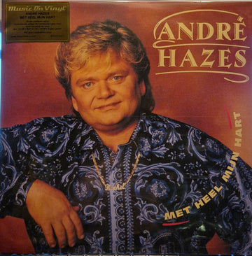 André Hazes : Met Heel Mijn Hart (LP, Album, Ltd, Tra)