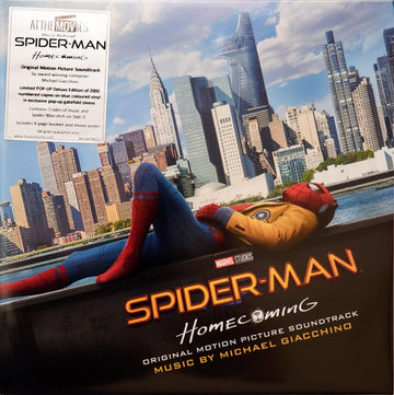 Michael Giacchino : Spider-Man: Homecoming (Original Motion Picture Soundtrack) (LP, Blu + LP, Etch, Blu + Album, Ltd, Num)