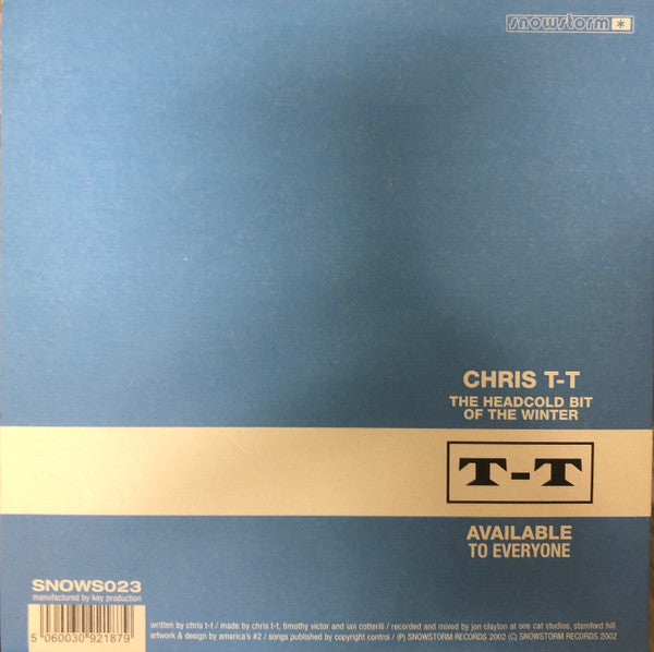 Chris T-T : Eminem Is Gay (7")