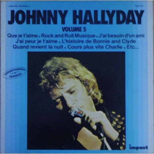 Johnny Hallyday : Volume 5 (LP, Comp)