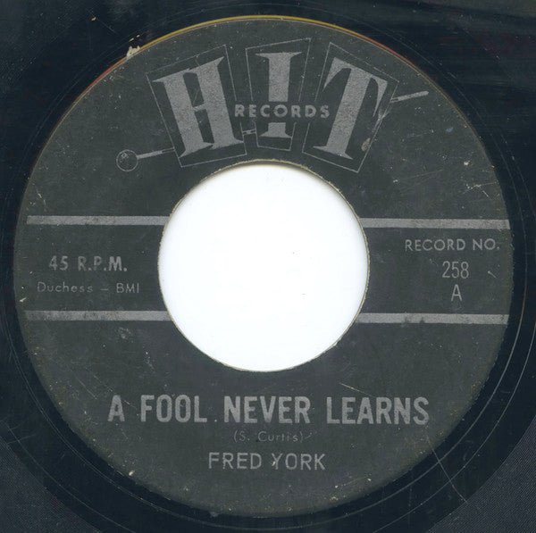 The Doodles / Fred York : I Want To Hold Your Hand / A Fool Never Learns (7", Single)