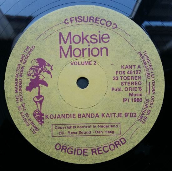 Moksie Morion : Volume 2 Santo Fia Noema (12")