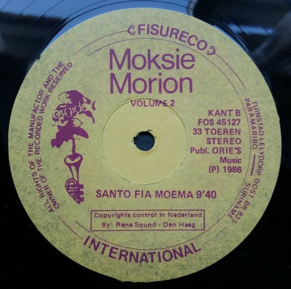 Moksie Morion : Volume 2 Santo Fia Noema (12")