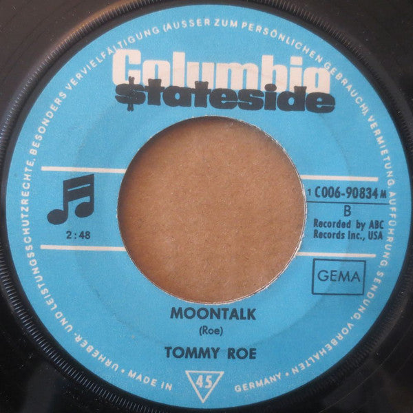 Tommy Roe : Jam Up Jelly Tight / Moontalk (7", M/Print)