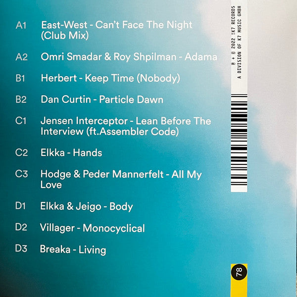 Elkka : DJ-Kicks (2x12", Comp)
