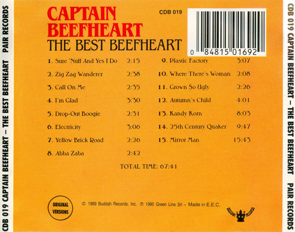 Captain Beefheart : The Best Beefheart (CD, Comp)