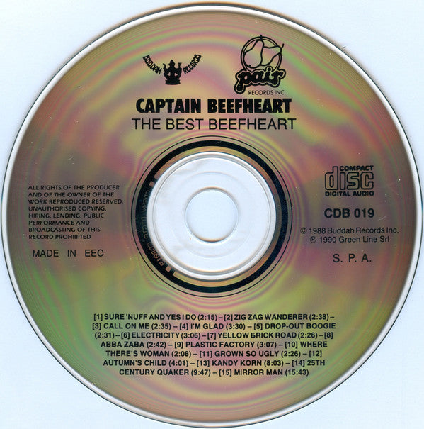 Captain Beefheart : The Best Beefheart (CD, Comp)