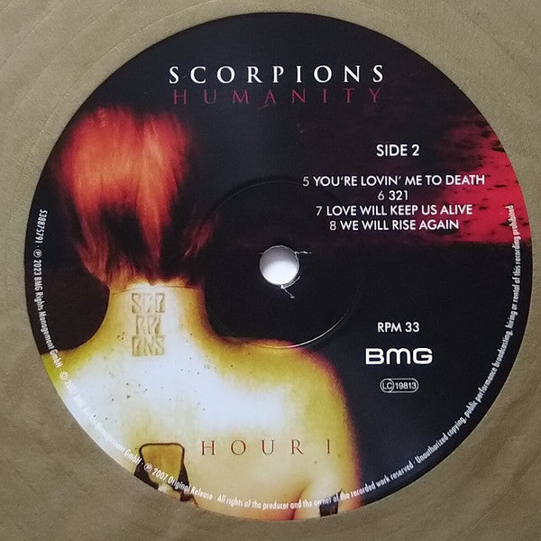 Scorpions : Humanity - Hour I (2xLP, Album, RE, RM, S/Edition, Gol)
