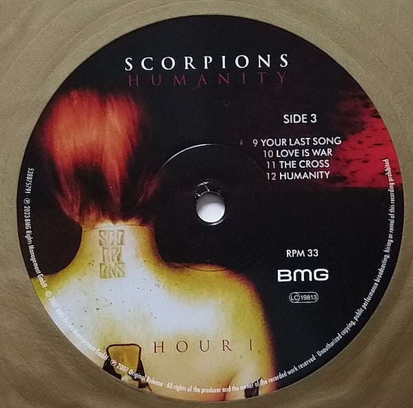 Scorpions : Humanity - Hour I (2xLP, Album, RE, RM, S/Edition, Gol)