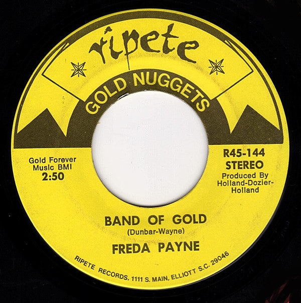 The 8th Day / Freda Payne : She's Not Just Another Woman / Band Of Gold (7")