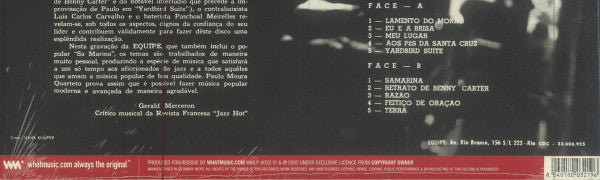 Paulo Moura Quarteto : Paulo Moura Quarteto (LP, Album, RE)