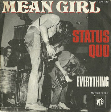 Status Quo : Mean Girl (7", Single)