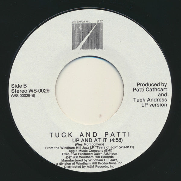Tuck & Patti : Takes My Breath Away (7", Single)