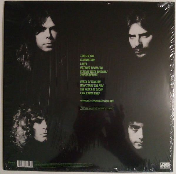 Overkill : The Years Of Decay (LP, Album, RE, RM, Red)