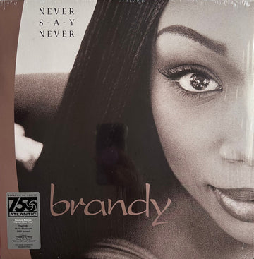 Brandy (2) : Never Say Never (2xLP, Album, Ltd, RE, Cry)