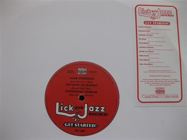 Lick With Jazz Movement : Get Started! (12", EP)