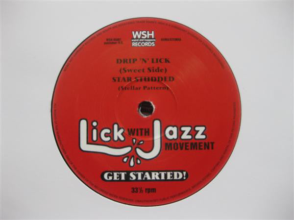 Lick With Jazz Movement : Get Started! (12", EP)
