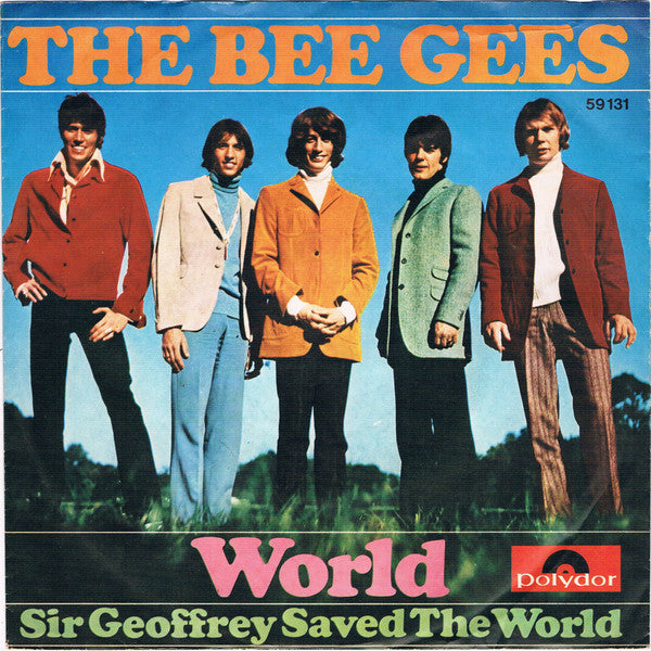 The Bee Gees* : World (7", Single, Mono)