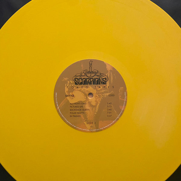 Scorpions : Tokyo Tapes (2xLP, Album, RE, S/Edition, Yel)