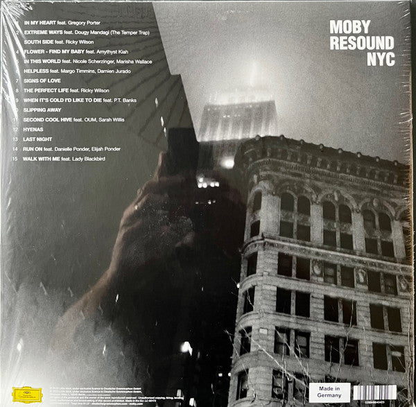 Moby : Resound NYC (2xLP, Album, Ltd, S/Edition, Yel)