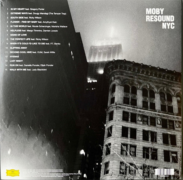 Moby : Resound NYC (2xLP, Album, Ltd, S/Edition, Yel)
