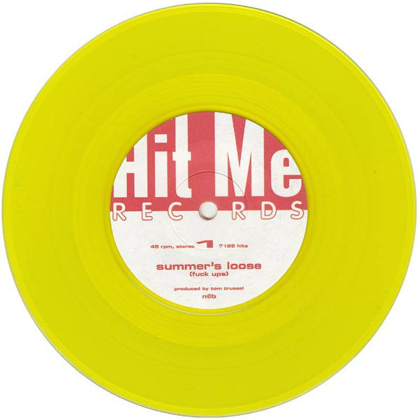 Fuck Ups : Summer's Loose (7", EP, Yel)