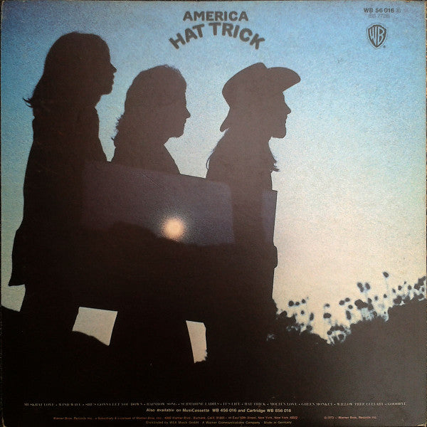 America (2) : Hat Trick (LP, Album)