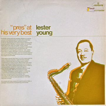 Lester Young : "Pres" At His Very Best (LP, Comp, Mono, RE)