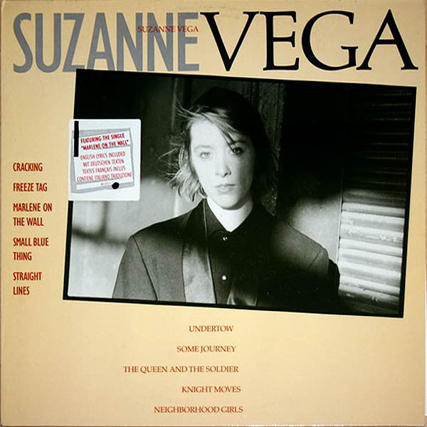 Suzanne Vega : Suzanne Vega (LP, Album, Whi)