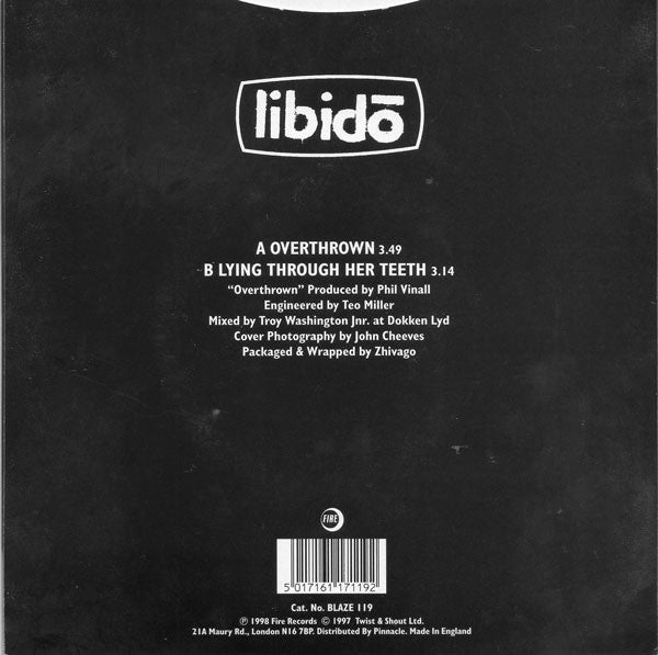 Libidō : Overthrown (7")