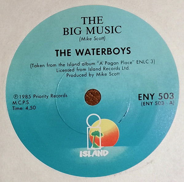 The Waterboys : The Big Music (7", Single)