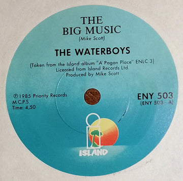 The Waterboys : The Big Music (7", Single)