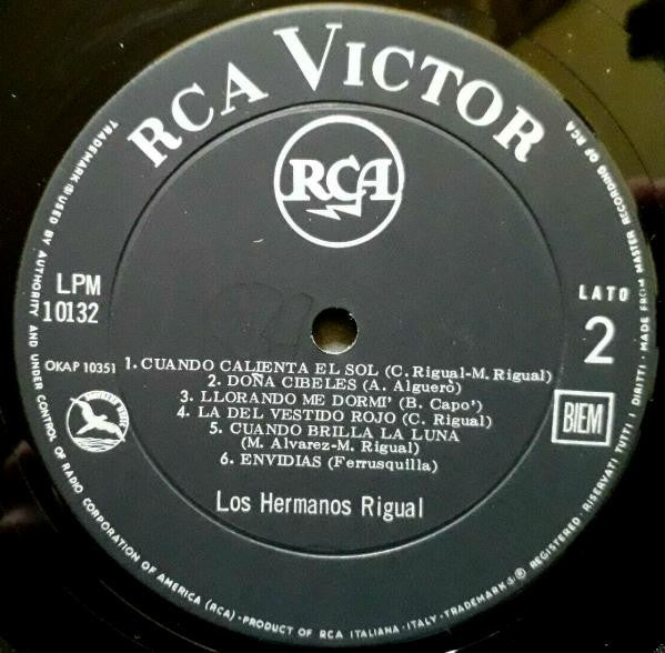 Los Hermanos Rigual : Los Hermanos Rigual (LP, Album)