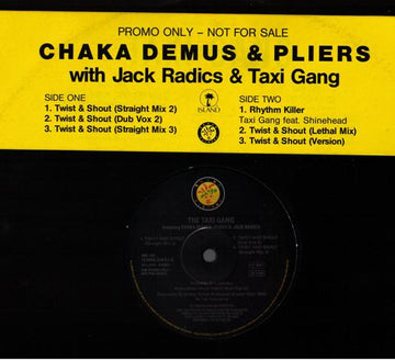 Chaka Demus & Pliers & The Taxi Gang : Twist And Shout / Rhythm Killer (12", Promo)