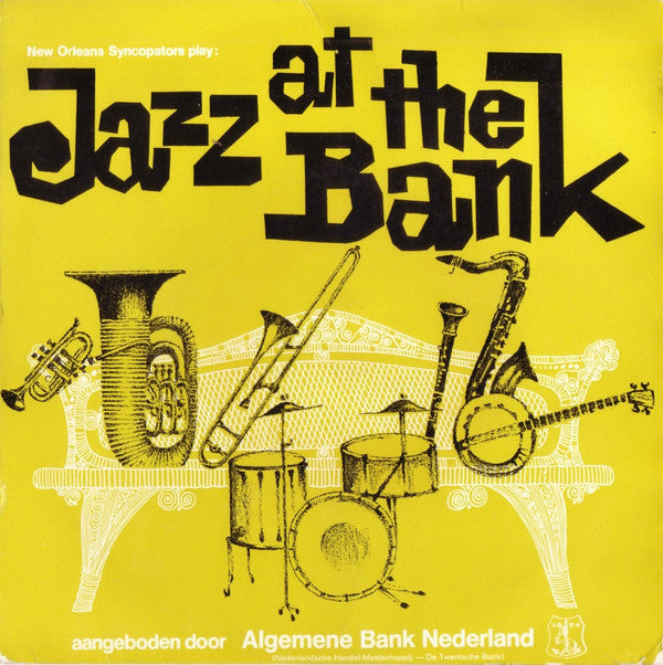 The New Orleans Syncopators : Jazz At The Bank (7", EP)