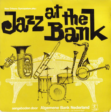 The New Orleans Syncopators : Jazz At The Bank (7", EP)