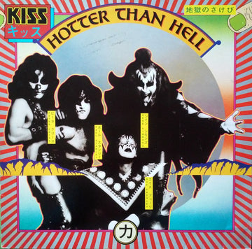 Kiss : Hotter Than Hell (LP, Album, RE)