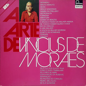 Vinicius De Moraes : A Arte De Vinicius De Moraes (2xLP, Comp, RE, Gat)