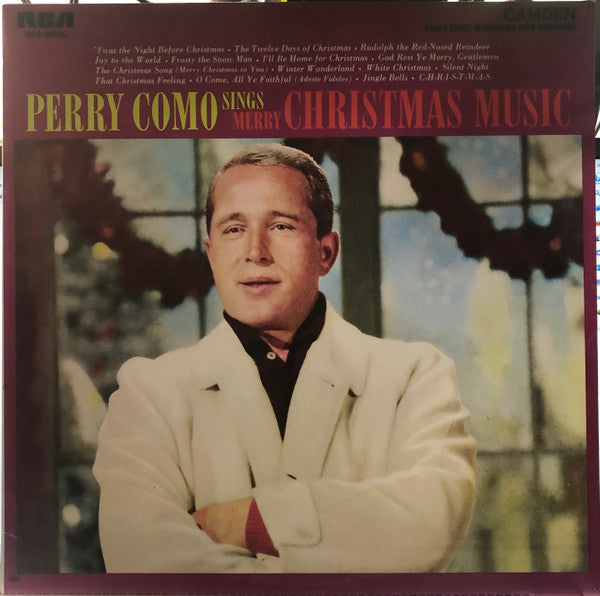 Perry Como : Perry Como Sings Merry Christmas Music (LP, Album, Mono, RE, Ind)