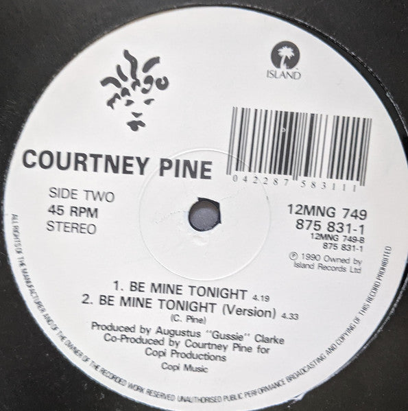 Courtney Pine Featuring Carroll Thompson : I'm Still Waiting (12", sti)